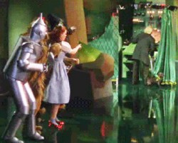 Pay no attention to the man behind the curtain. He is the great and powerful OZ!