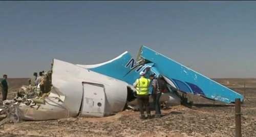 The vertical stabilizer on Flight7K9628 was several damaged, possibly inflight